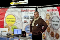 Le stand du lycée Henri Brisson de Vierzon